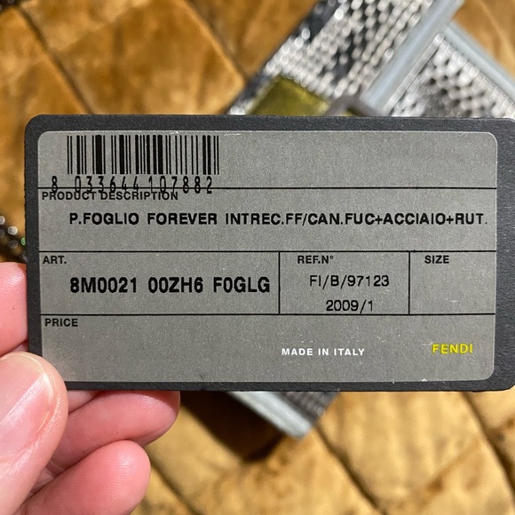 Authentic Rare Fendi Wallet - Picture 3 of 10